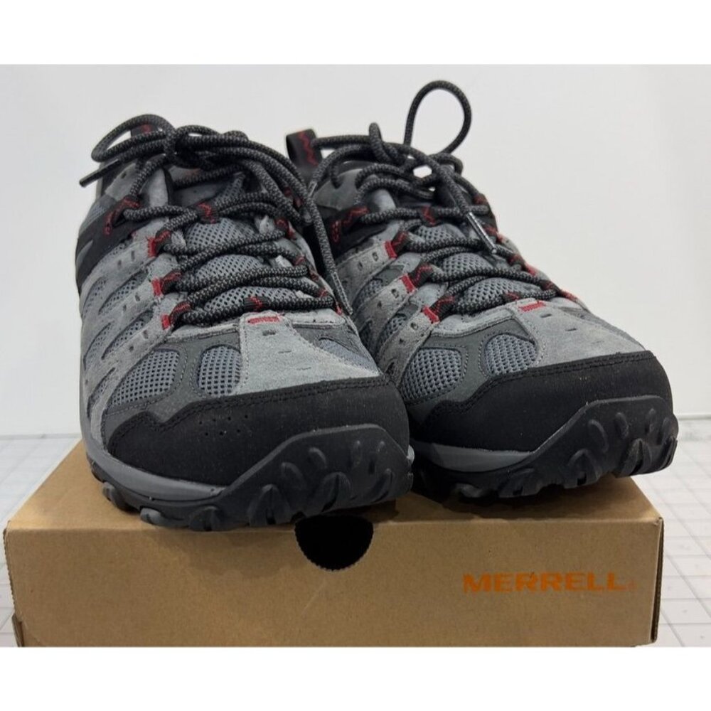 Merrell Accentor 3 Hiking Shoes Leather/Synthetic Men's Sz. 9.5 New Rock/Gray
